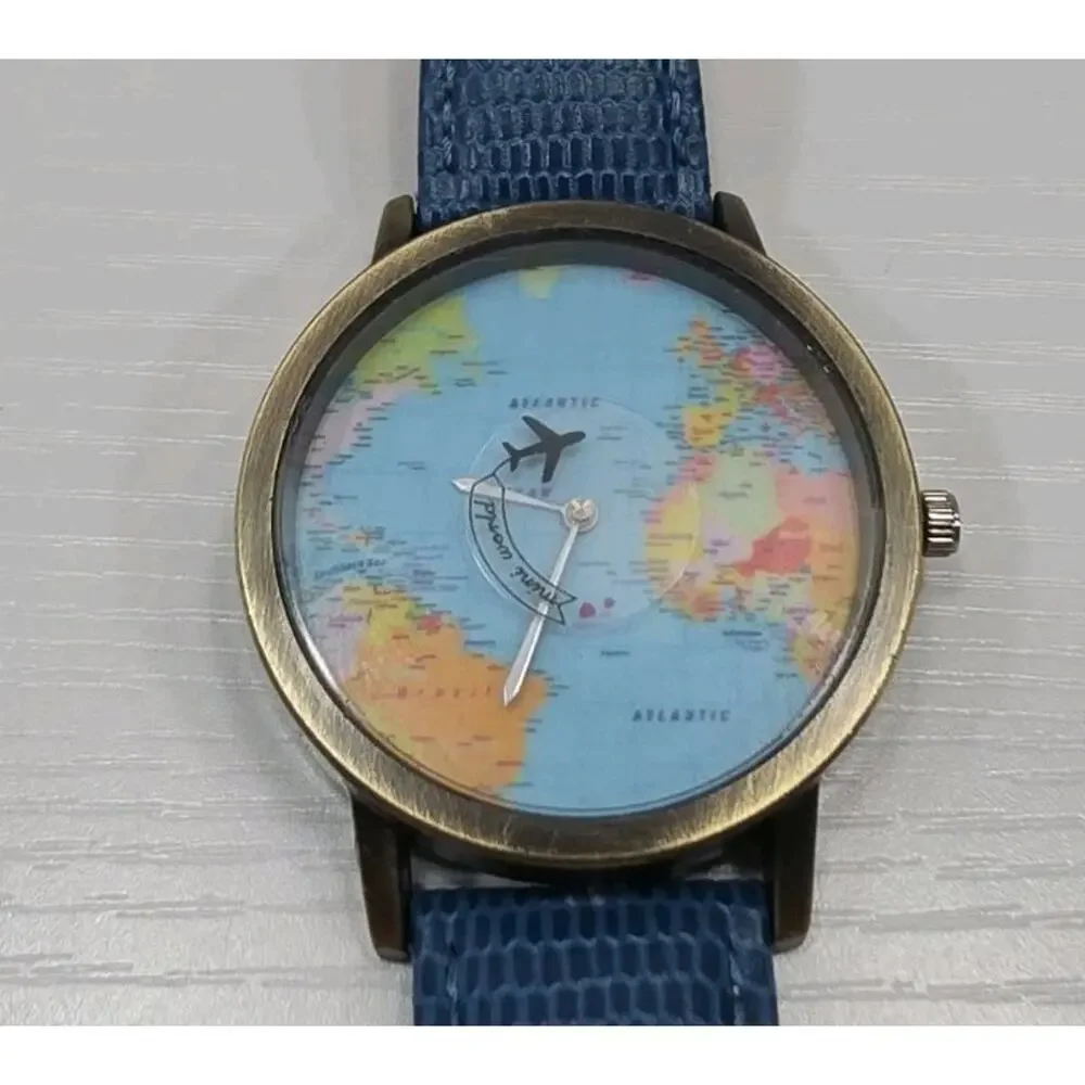 Unbranded world map